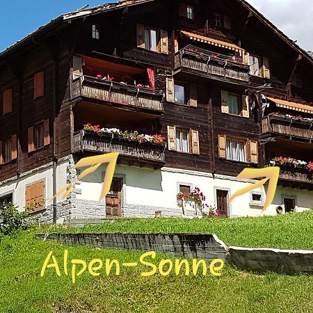 Alpen-Sonne Appartamento Sankt Niklaus Esterno foto